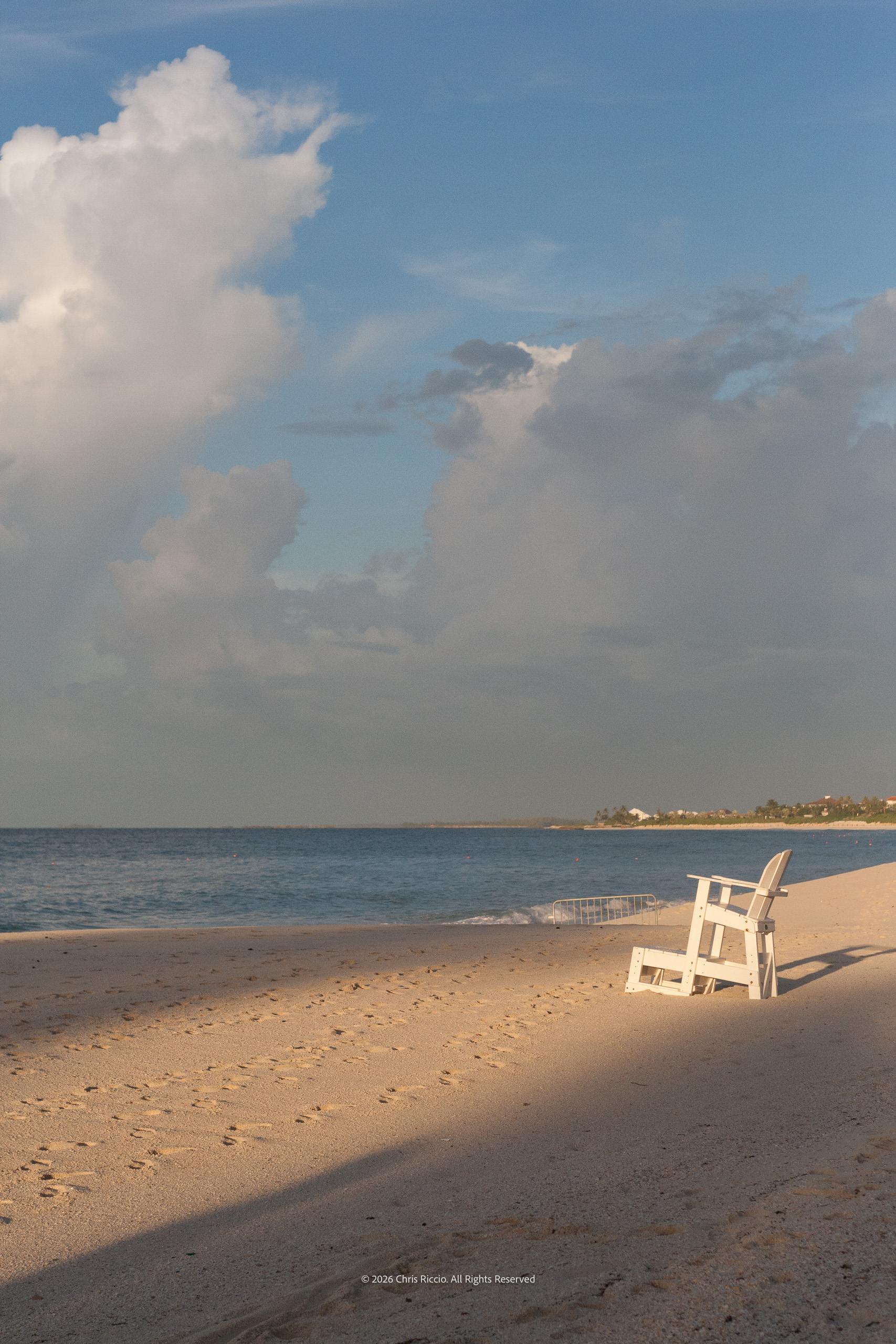 Lifeguard stand at the beach